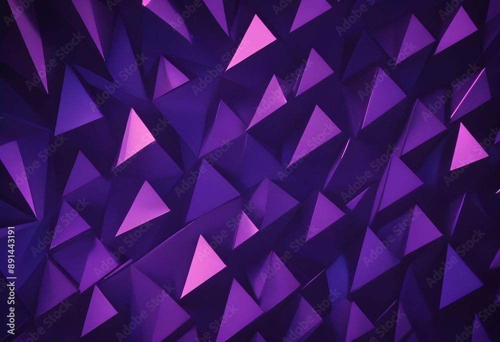 A geometric purple abstract background with sharp angles and triangular patterns in dark purple, complemented by lighter shades of amethyst A geometric purple abstract background with sharp angles and triangular patterns in dark purple, complemented by lighter shades of amethyst