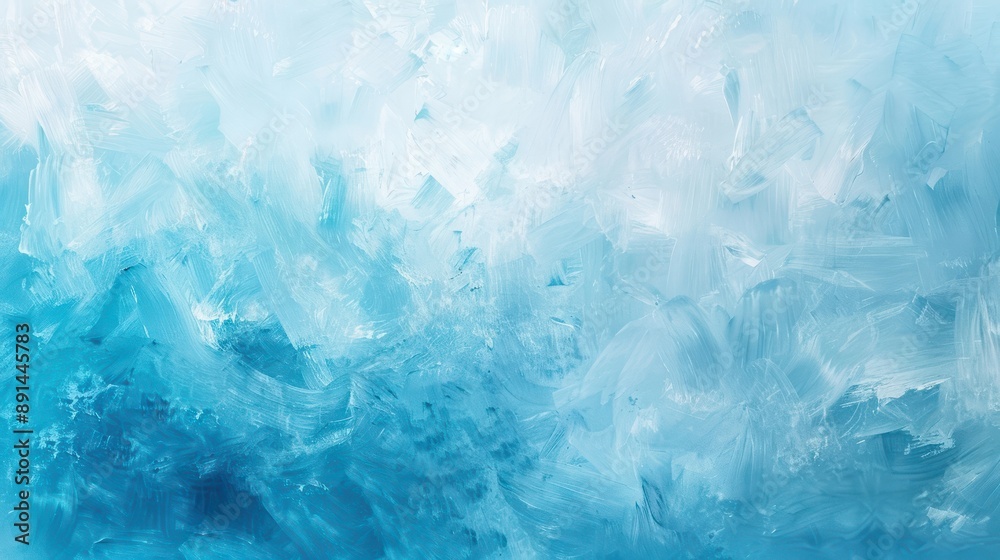 Abstract pastel, soft cold ice electric sky blue and white color contemporary oil paint brushstrokes texture pattern painting, wallpaper background, art painting. Artistic backdrop Abstract pastel, soft cold ice electric sky blue and white color contemporary oil paint brushstrokes texture pattern painting, wallpaper background, art painting. Artistic backdrop