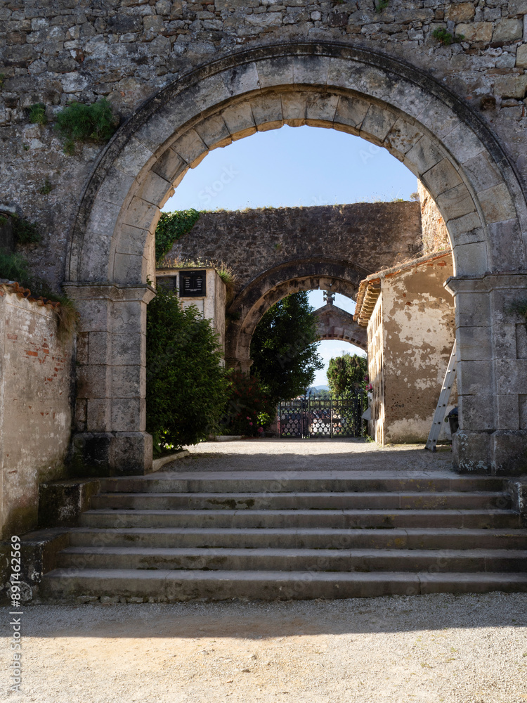 Fototapeta premium Cementerio de Comillas (Cantabria -España)