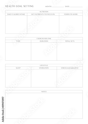 Self Care Planning Pages offer structured templates to organize routines, goals, and wellness activities effectively.