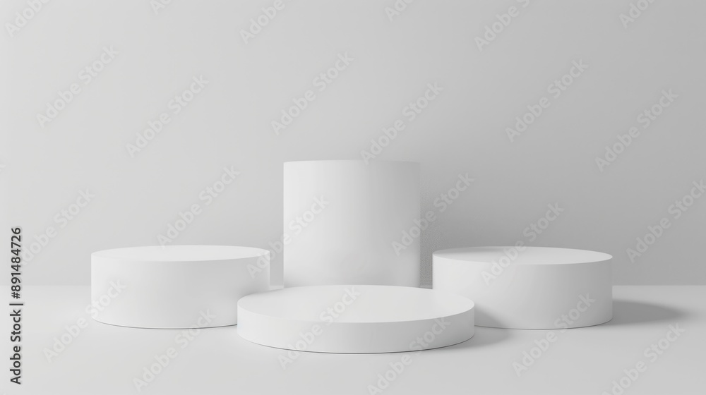 Mockup for a product presentation in the minimal style Mockup for a product presentation in the minimal style