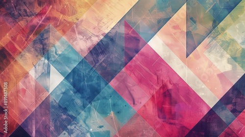 Abstract Geometric Pattern ...