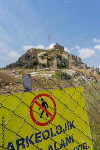 Amasia Castle was used as a fortress long ago. photo