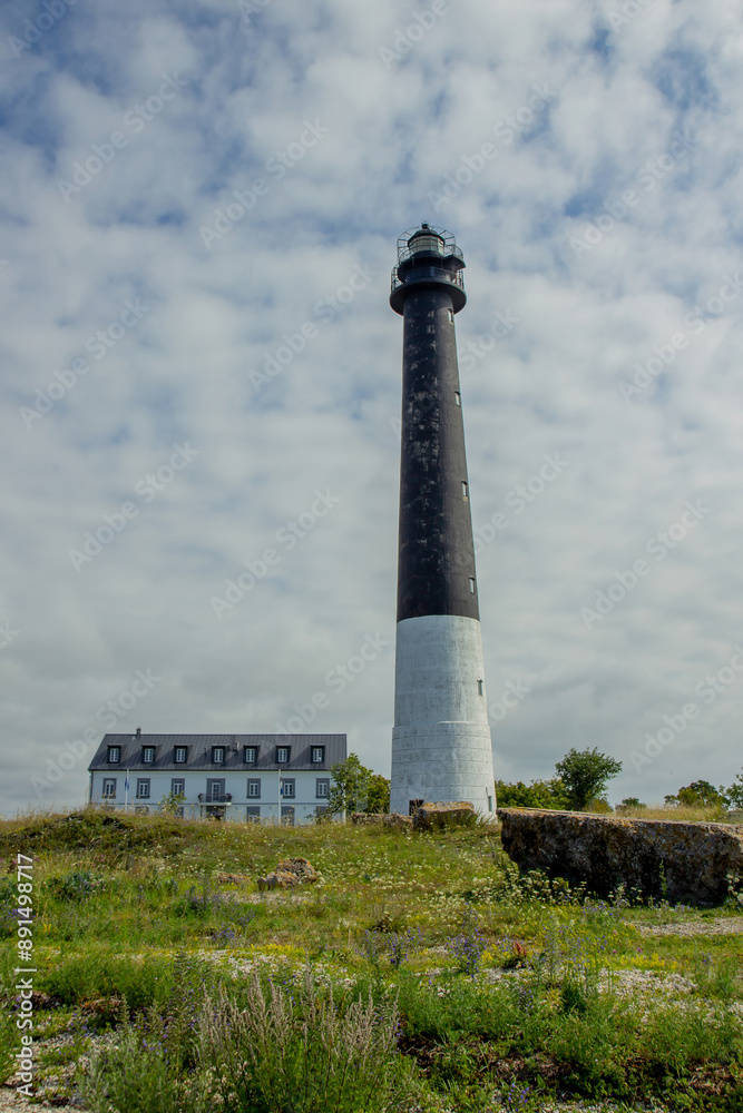 Sorve Lighthouse, Most famous lighthouse in Estonia. Sorve Lighthouse, Most famous lighthouse in Estonia.