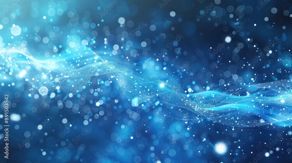 A blue background with a lot of dots and a blue line with a lot of dots A blue background with a lot of dots and a blue line with a lot of dots