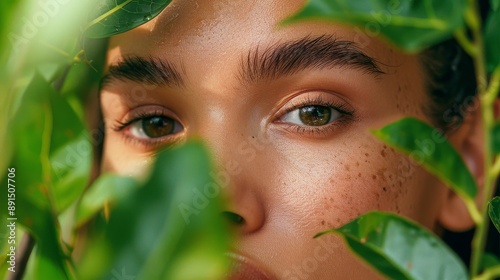 Close Up of a Woman's Eye H...