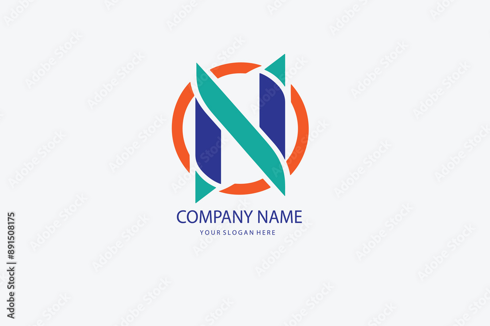 Letter N logo Letter N logo