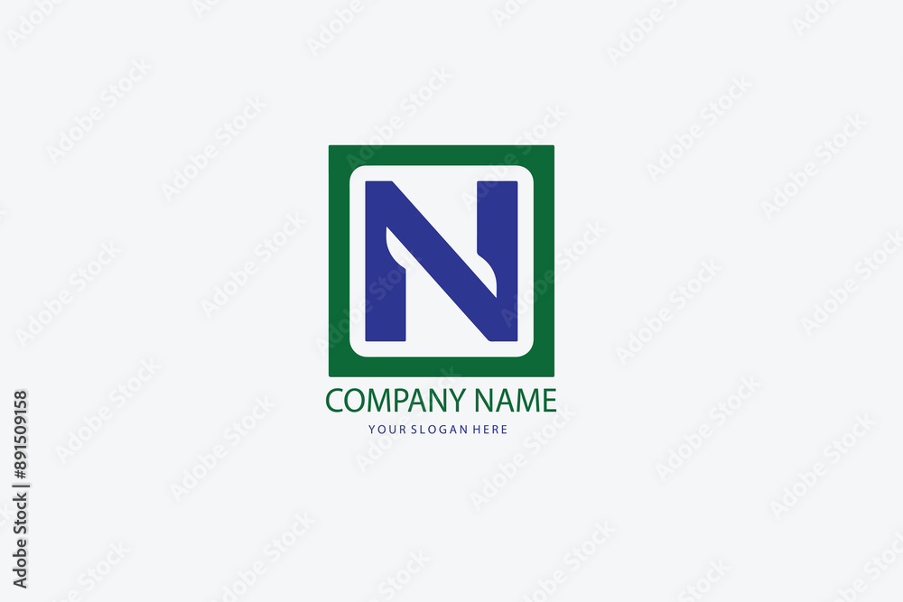 Letter N logo Letter N logo