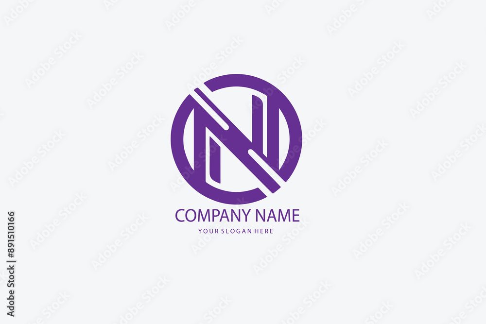 Letter N logo Letter N logo