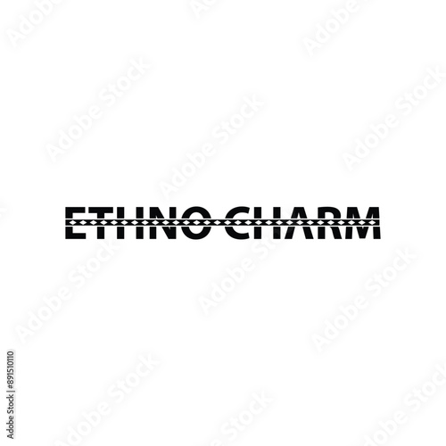 The ethno charm logo is suitable for your ethnic accessories company.