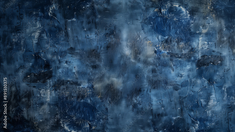 Obraz premium mur Rouillé Bleu 