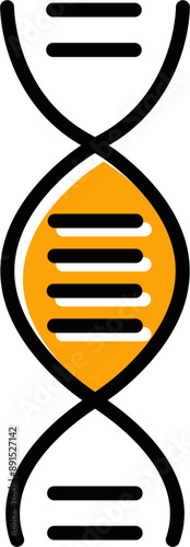 DNA Structure Vector Icon