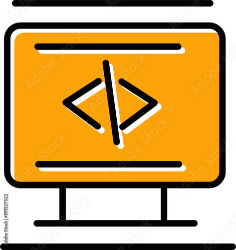Coding Vector Icon