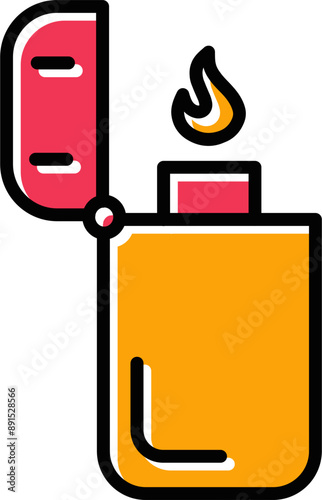 Lighter Vector Icon