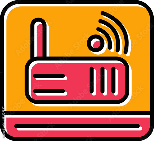 Modem Vector Icon