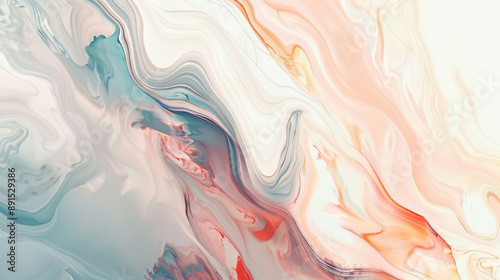 Abstract random color liquid marble background