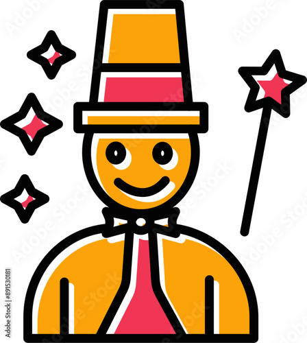 Magician Vector Icon
