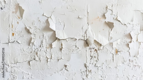 Cracked White Paint Peeling...