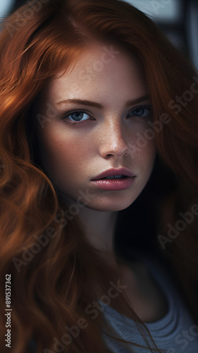 Gorgeous Redheaded Woman