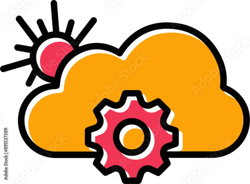 Forecast Vector Icon