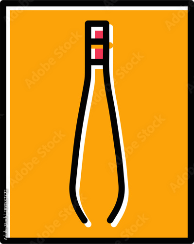 Tweezer Vector Icon