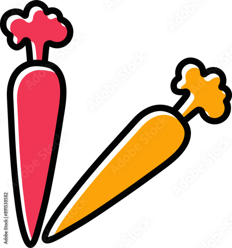 Carrot Vector Icon