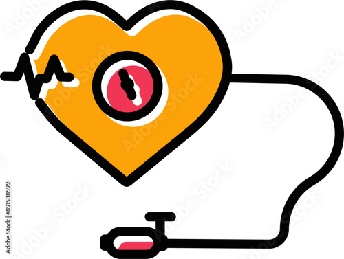 Blood Pressure Vector Icon