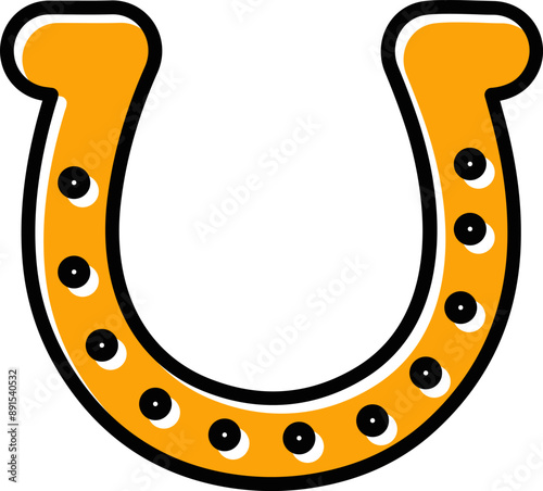 Horse Shoe Vector Icon