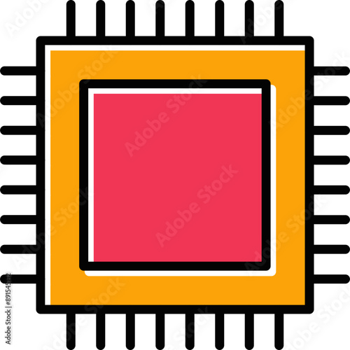 CPU Vector Icon