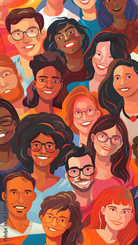 realistic high-resolution photo of diversity, with detailed background realistic high-resolution photo of diversity, with detailed background