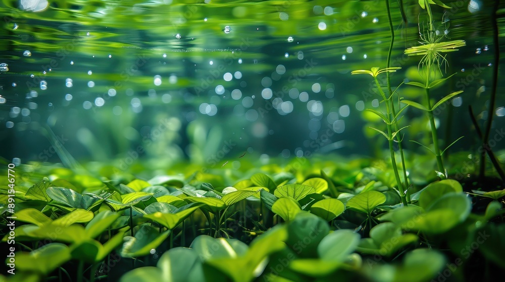 A lush green field with a lot of plants and flowers A lush green field with a lot of plants and flowers