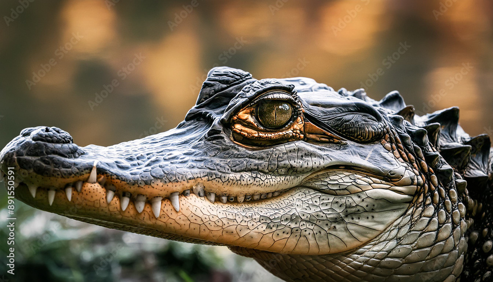 Obraz premium close up of a crocodile