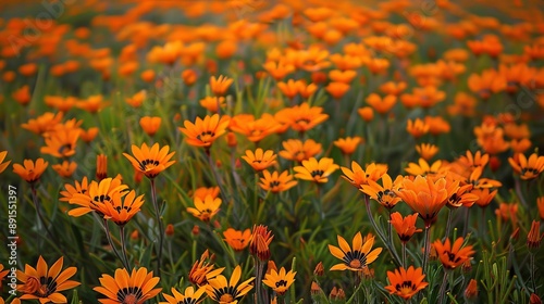 Vibrant Orange Gazania Flow...