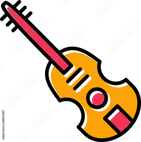 Violin Vector Icon