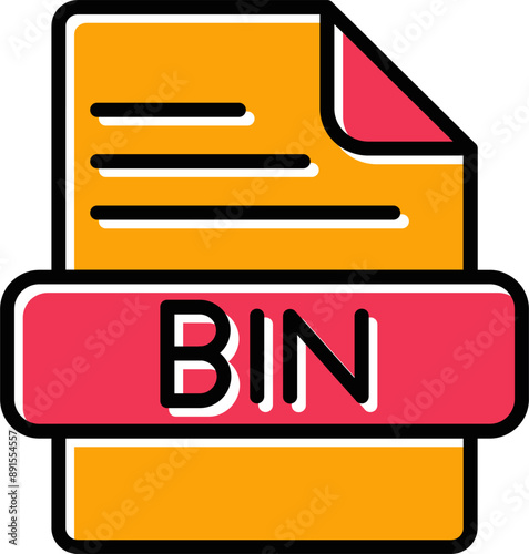 BIN Vector Icon photo