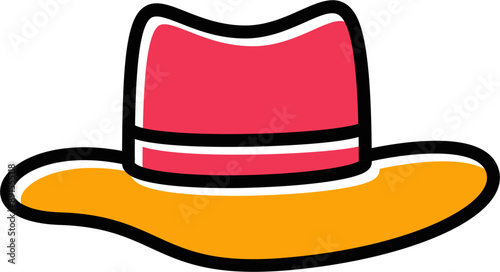 Hat V Vector Icon
