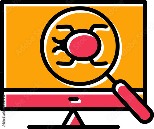 Debugging Vector Icon