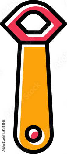 Bottle Opener Vector Icon