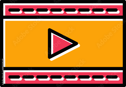 Video & Animation Vector Icon