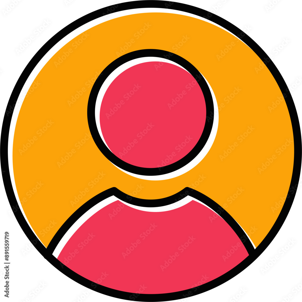 Male Profile Vector Icon Male Profile Vector Icon