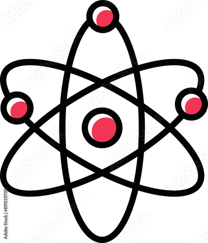 Atom Vector Icon