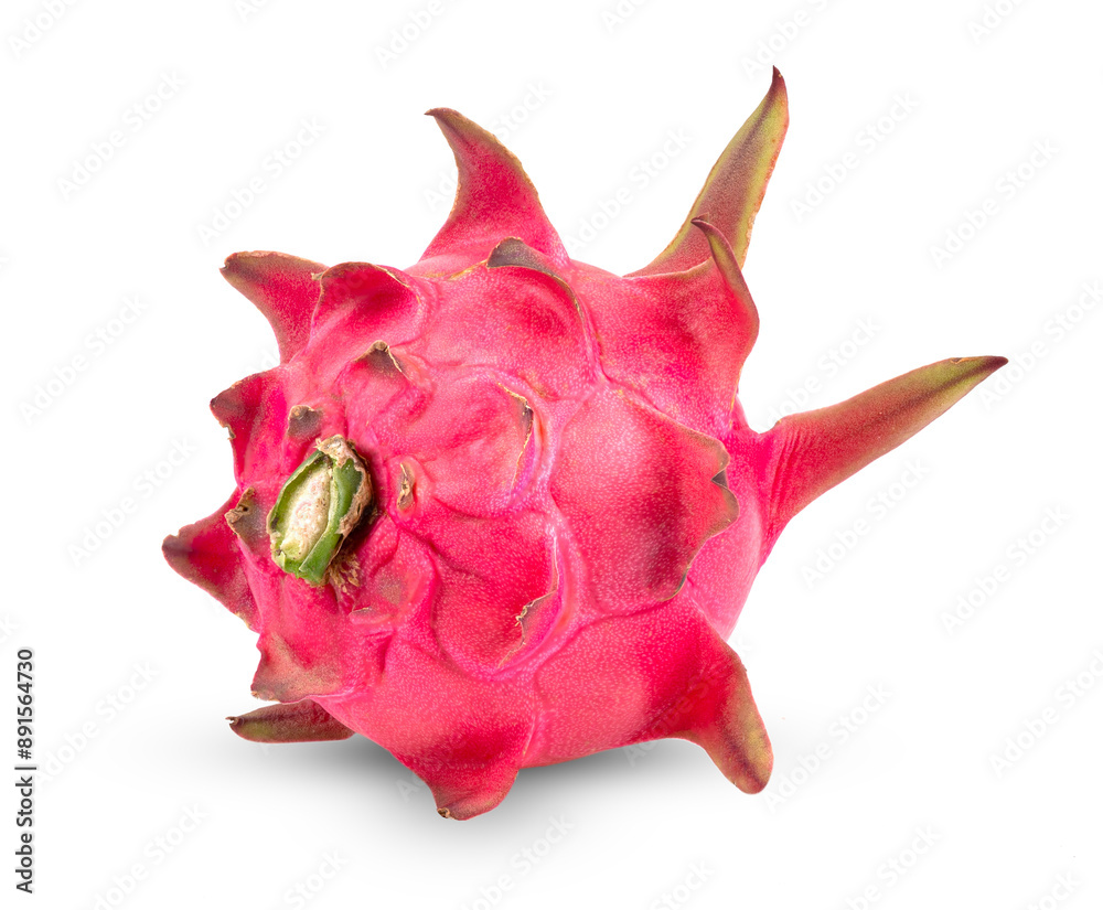 Dragon fruit, pitaya isolated on transparent png