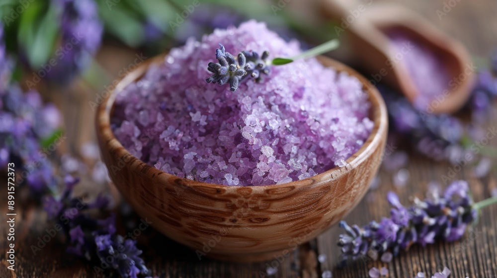 luxurious body scrub, indulge in a lavender salt scrub for a luxurious skincare experience, enhancing smooth and radiant skin with gentle exfoliation luxurious body scrub, indulge in a lavender salt scrub for a luxurious skincare experience, enhancing smooth and radiant skin with gentle exfoliation