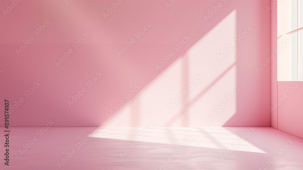 A smooth, pastel pink background with a matching floor, soft lighting to avoid shadows, minimalist style, high-resolution, gentle and calming appearance. A smooth, pastel pink background with a matching floor, soft lighting to avoid shadows, minimalist style, high-resolution, gentle and calming appearance.