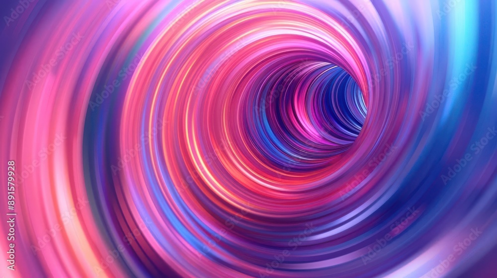 Obraz premium Circular anime motion lines creating a whirlpool effect, anime effect lines, spinning motion