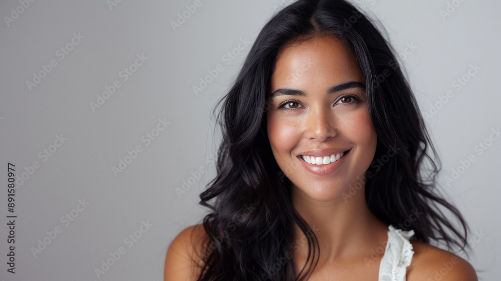 portrait of a beautiful Latin America woman smiling portrait of a beautiful Latin America woman smiling