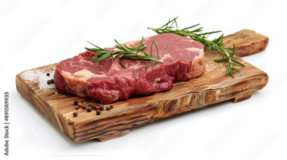 Fillet steak beef meat isolated on white background. Fillet steak beef meat isolated on white background.