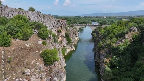 Kosova, Gjakova, river White Drin Canyon photo