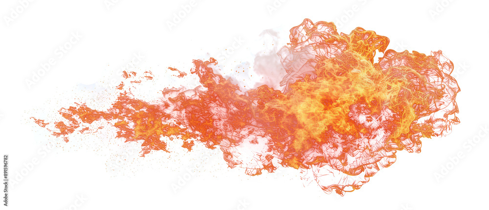 Vibrant Abstract Flame with Dynamic Colorful Particle Effects Vibrant Abstract Flame with Dynamic Colorful Particle Effects