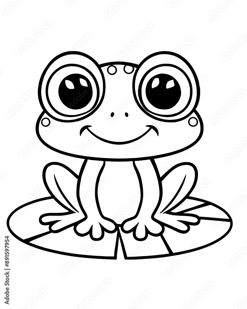 frog coloring frog coloring